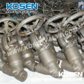 Y Type Pressure Sealed Forged Steel Globe Valves